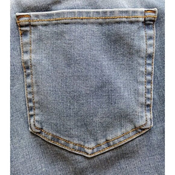 Time And Tru Jeans 20 High Rise Curvy Stretch Straight Casual - Picture 14 of 16